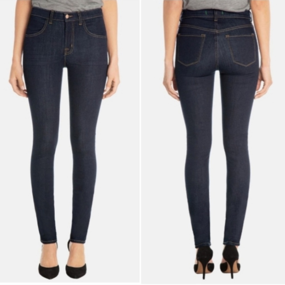 J Brand Maria High Rise Skinny Jeans